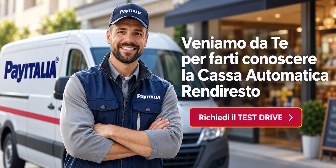 PAYItalia Test Drive - tecnico disponibile per la dimostrazione presso la sede dell'esercente