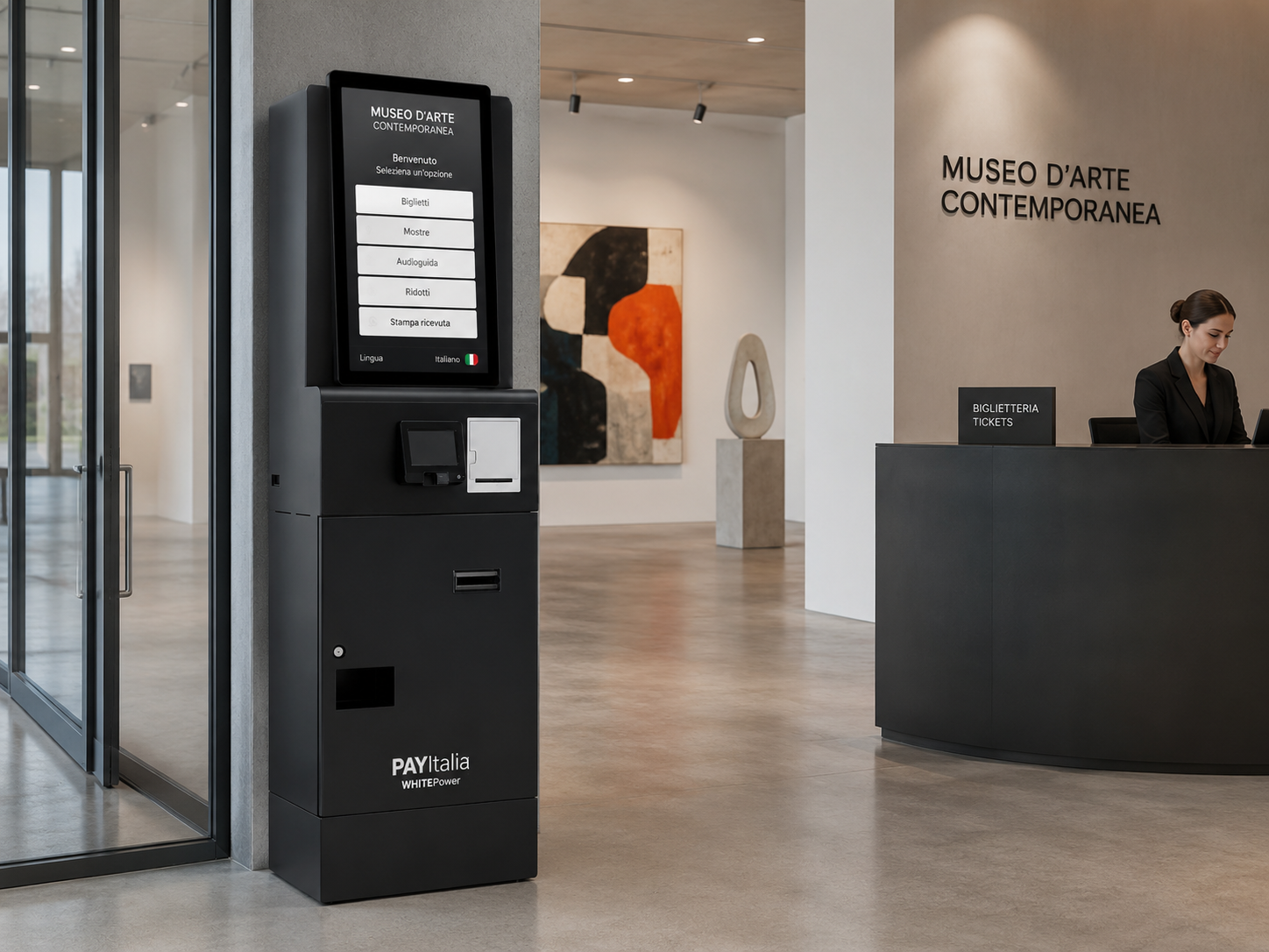 WHITEPower in museo di arte contemporanea
