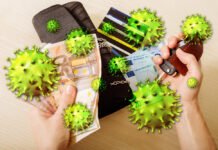 Le banconote e le monete: veicoli di virus e batteri